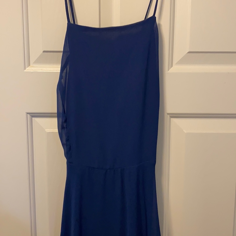 Navy blue formal dress